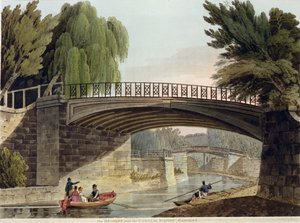 Les ponts sur le canal dans les jardins de Sydney, de 